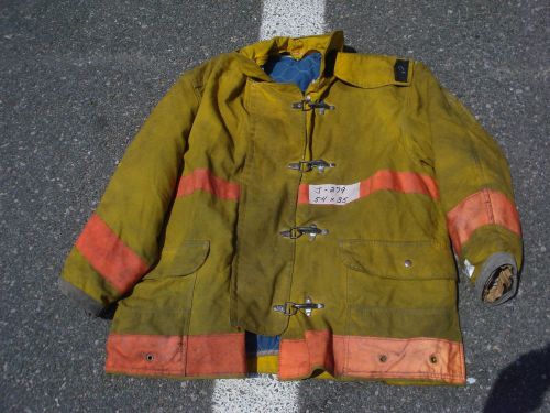 54x35 Big Jacket Coat Firefighter Bunker Fire Gear BODY GUARD....J279