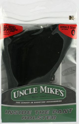 89002 uncle mike&#039;s holster in-pant left hand revolver medium for sale