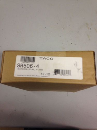 Taco SR506-4 Switching Relay 6 Zone *BRAND NEW* FREE SHIPPING!!