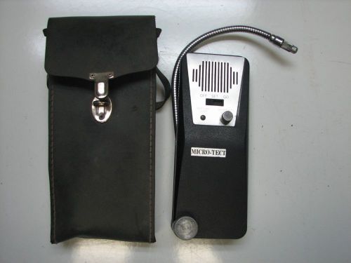 Micro-Tect vintage halogen a/c refrigerant leak detector