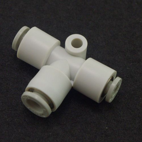 (5) tube fittings push in reducer connector union tee replace smc kq2t08-10 for sale