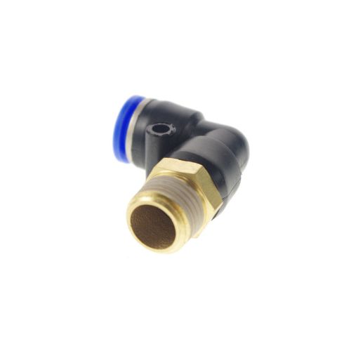 Lot5 pneumatic push in tube fitting connector elbow union 4mm to male 3/8&#034; bsp for sale