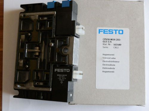 Festo CPV18-M1H-2X3-GLS-1/4  pneumatic valve.New!!!