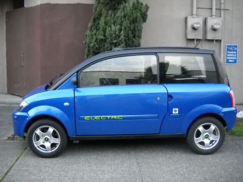 2009 ZENN NEV Electric Car, new AC motor and new batteries, 35 MPH street legal