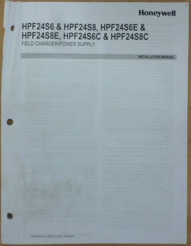 Honeywell HPF24S6 HPH24S8 HPF24S6E HPF24S8E HPF24S8E HPF24S6C HPF24S8C Manual