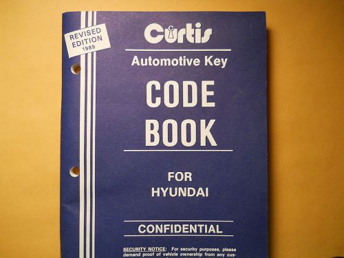 CURTIS CODE BOOK  (HYUNDAI)