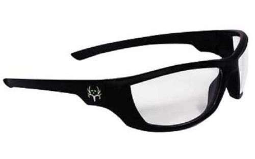 Radians retriever glasses black frame clear w/zippered hard case bcrt70-10cs for sale