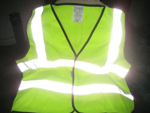 Lime green safety vest - 4xl for sale