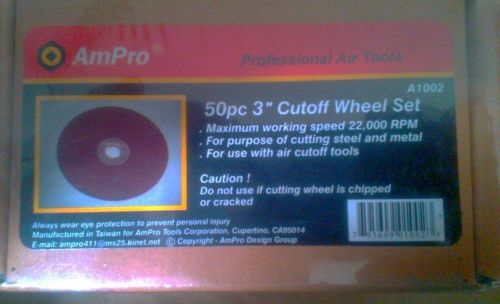 AMPRO A1002 3-Inch Air Cutoff Wheel  50-Piece