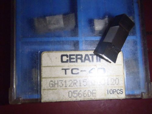 Ceratip GH 312R15 T00120 TC-40 Ceramic Insert