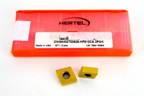 HERTEL CNGA432T00625-HP610CA Ceramic Inserts QTY2 J11