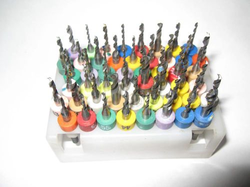 50 Micro Carbide Drills /Watchmakers, machinists/Gunsmiths #60 to 5/32&#034;