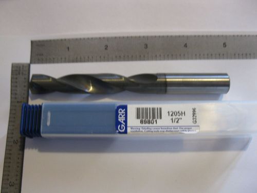 new garr 1/2&#034; solid carbide drill.coated.