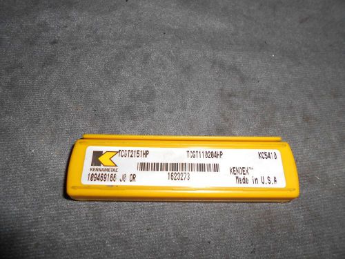 Kennametal TCGT2151HP Inserts - 3 Pieces