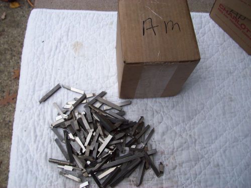 Miscellaneous Group over 8 pounds of assorted  Cutting tools from Metal Lathe
