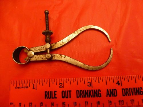 Vintage the L S Starrett Co Calipers Micrometer Athol Mass USA machinist tool