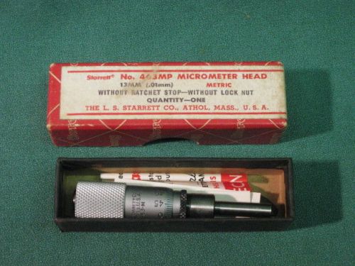 STARRETT No.463MP MICROMETER HEAD 13mm