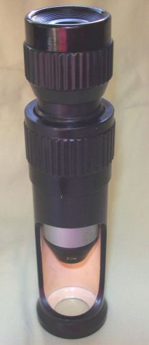 Vintage Handheld Portable Metallurgical Microscope 20X