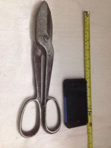 Vintage Stanley Metal Shears No.84-553, Over 12 inches Long