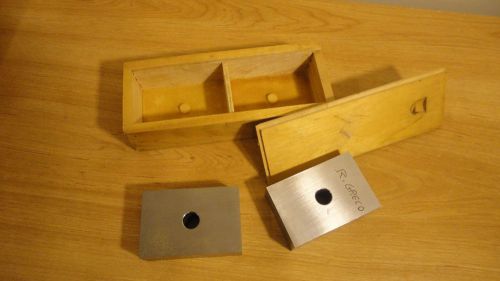 ~ Machinist Blocks with Original Wooden Case ~