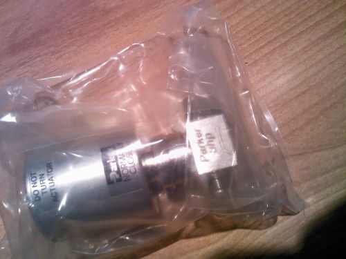 Parker uhp bellows valve model 4z-hp4k-14ac-ssv-pp 1axc 1/4&#034; tube ftg for sale