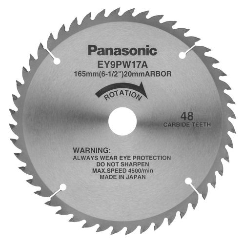 Panasonic ey9pw17a 6 1/2-inch 40-teeth wood cutting blade for sale
