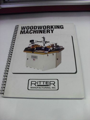 Ritter Woodworking Machinery Catalog From 2000
