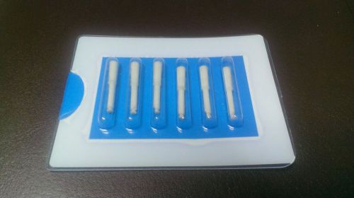 &#034;stainbuster&#034; zircon-rich fiberglass dental polishers, shape no.4001 - 6-pack! for sale