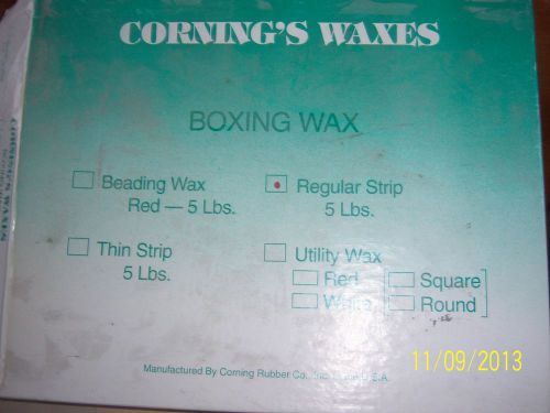 dental lab corning`s  boxing waxing regular strips