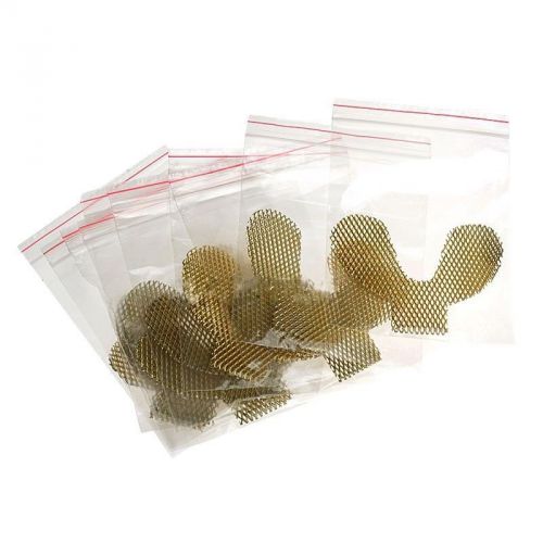 10PCS Dental Metal net Strengthen Dental Impression Trays for Lower teeth AAAAAA