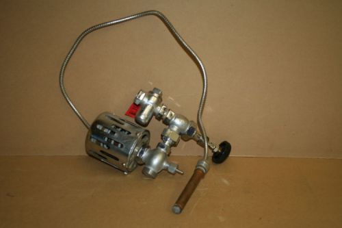 Sylphon bellows assembly thermostatic steam pressure control amsco for sale