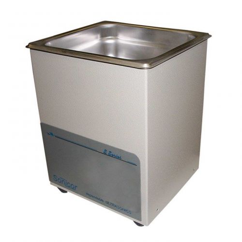 New ! sonicor stainless steel tabletop ultrasonic cleaner 0.5 gal capacity s-50 for sale