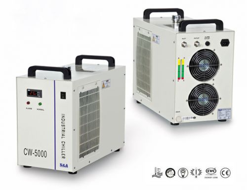 CW-5000AG 220V Industrial Generator Water Chiller for 120W CO2 Laser Tube