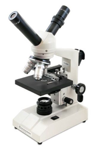 Fisher Sci Compound microscope rotating monoc Mec Stage 4/10/40x S90004A
