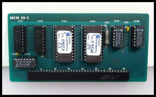 Thermo environmental memory card mem 49-5 - new surplus for sale