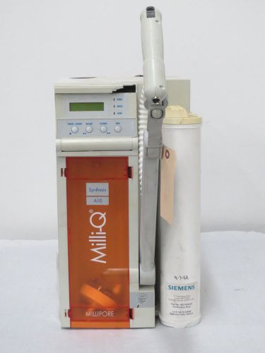 MILLIPORE ZMQS6VFT1 MILLI-Q SYNTHESIS A10 WATER PURIFICATION SYSTEM B481352