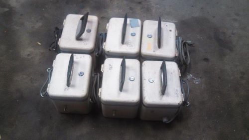 Six (6) industrial hygiene air sampling pumps, very quiet for sale