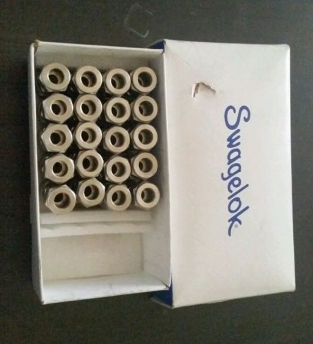 20 New SWAGELOK  3/8&#034; Union Fittings Stainless Steel Free Shipping SS-600-6