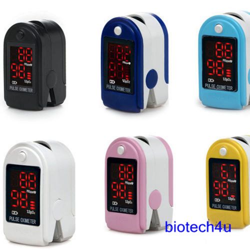 Ce fda oximeter finger pulse blood oxygen spo2 monitor new cms50dl for sale