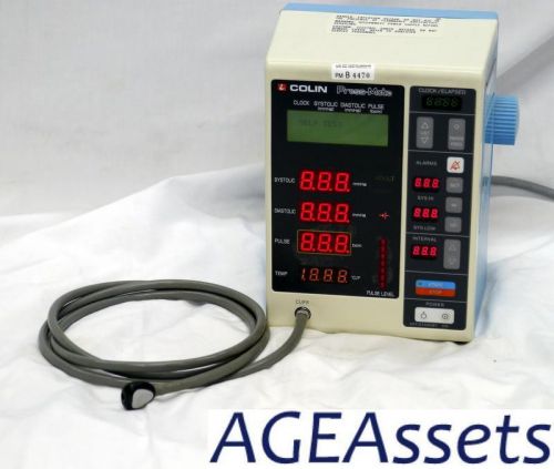 Colin press-mate bp-8800msp sphygmomanometer blood pressure vital signs monitor for sale