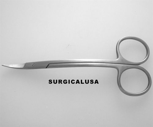 12 La Grange Scissors 4.25&#034; One blade serrated, dental surgical instruments