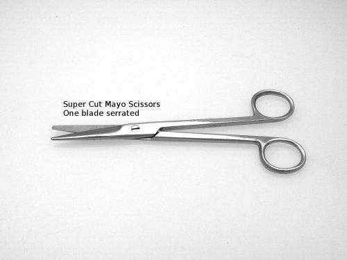 12 Super Cut Mayo Scissors 5.5&#034; Surgical Instruments