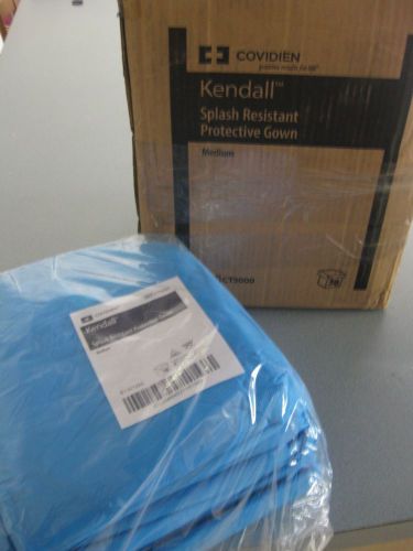 Covidien Kendall Splash Resistant Protective Gown LARGE CT5000 Case of 30 FREES