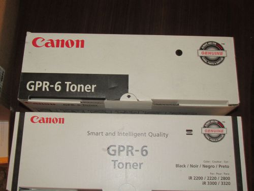GENUINE CANON GPR-6  toner image runner 2200 /2220/  2800 / 3300 / 3320