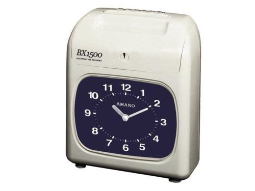 NEW AMANO BX-1500 TIME RECORDER $205.00