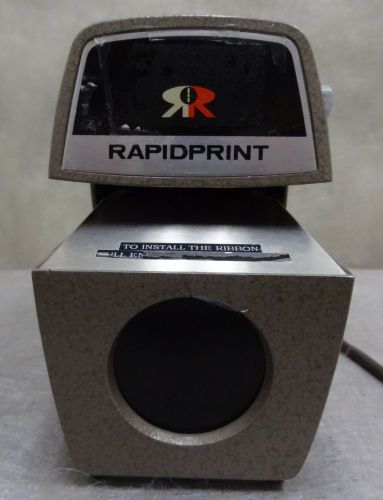 Rapidprint arwr-e time &amp; date stamp rapid print time clock for sale