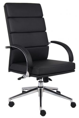 B9401 boss black caressoftplus executive series high back office chair for sale