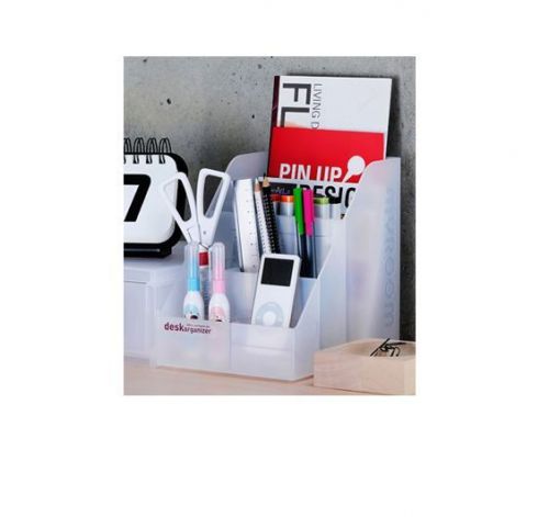 Multi-Purpose Desk Accessories Organizer - white (only body) 150 x 186 x 183 mm