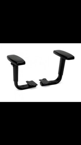 HON Adjustable Height T Arms Black Molded Pair Model H5795T for Hon Volt Chair