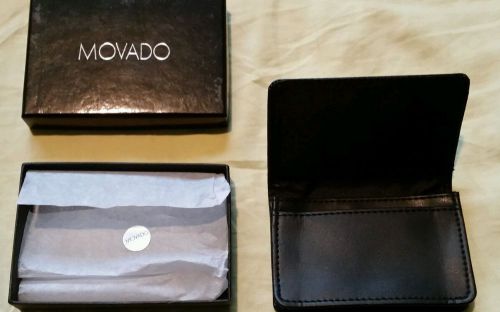 Movado business card holder